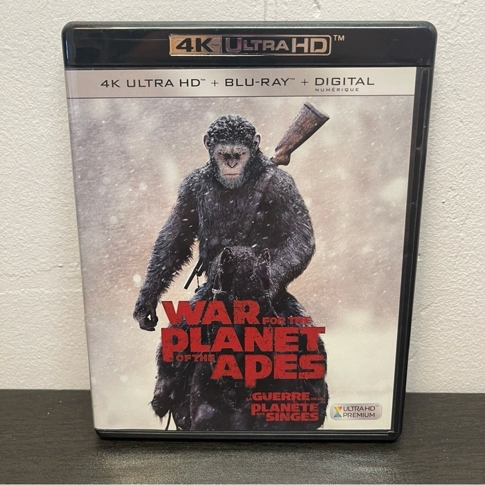 War For The Planet Of The Apes (4K Ultra HD + Blu-ray) W/Slipcover